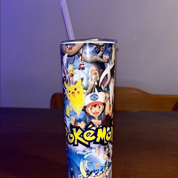 Pokemon Blue and Yellow Disposable Tableware Tumbler - Picture 1 of 7